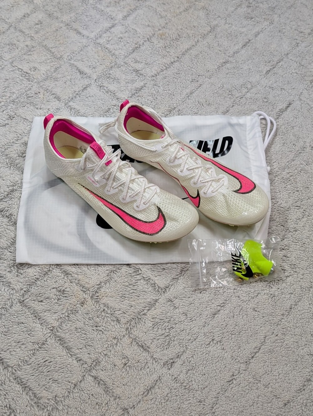Nike Zoom Superfly Elite 2 Track Sprinting Spikes Sail Pink Mens 13 CD4382-101